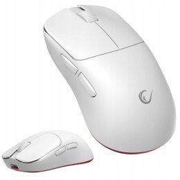 Rampage Tilion Mysz bezprzewodowa Biała gaming 24000 DPI ergonomiczna