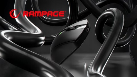Rampage Zenith Pro Black mysz bezprzewodowa gaming 26000 DPI ultralekka
