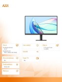 Monitor Xiaomi A22i 21 45 cali FHD VA matowy ergonomiczny