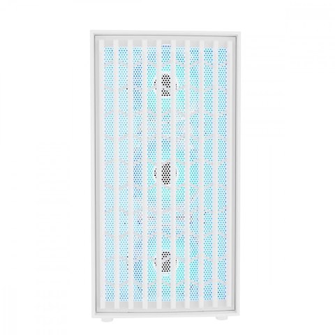 Obudowa MODECOM Breeze ARGB Flow Midi biała z hartowanym szkłem