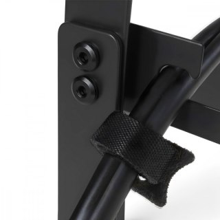 Organizer Maclean MC-104 B podbiurkowy na kable czarny solidny