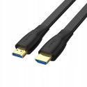 Unitek Kabel High Speed HDMI 2.0 4K 60Hz płaski 3m pozłacane wtyki lekki
