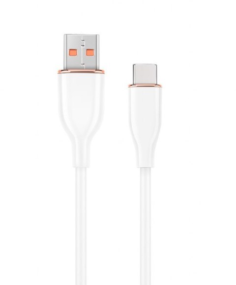 Kabel USB C Gembird 1.5M biały do smartfonów i tabletów stylowy