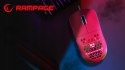 Rampage BLINK myszka gamingowa 12800 DPI RGB różowa ergonomiczna