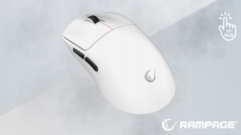 Rampage Clax Mysz bezprzewodowa gaming ultralekka 54 g 24000 DPI