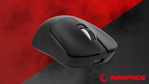 Rampage Clax mysz bezprzewodowa gaming ultralekka 54g PAW3311 24000 DPI