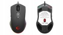 Rampage Mysz SPEAR V2 gamingowa RGB 12800 DPI 1kHz makro