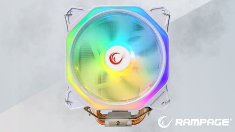 Rampage Octagon C50 Chłodzenie procesora 120mm ARGB PWM wydajne