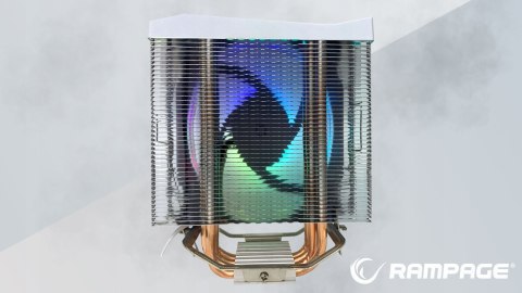 Rampage Octagon C50 Chłodzenie procesora 120mm ARGB PWM wydajne