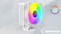 Rampage Octagon C70 Chłodzenie procesora 120mm ARGB LGA1700 AM5 LCD białe