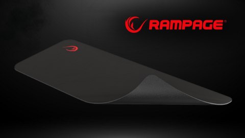 Rampage Pulsar XL podkładka gaming 30x80 cm wodoodporna czarna mata