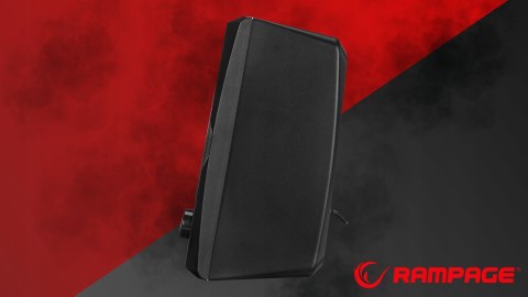Rampage RMS-X9 Głośniki 2.0 RGB gamingowe USB kompaktowe 2x3W