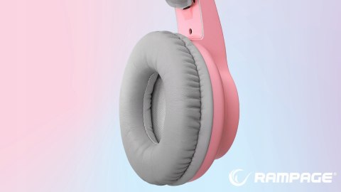 Rampage Słuchawki X-CATTY 7.1 RGB gamingowe z mikrofonem 50mm