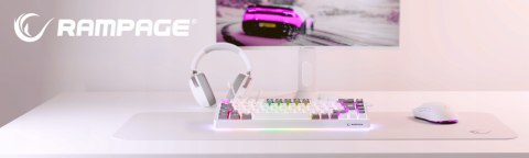 Rampage Słuchawki X-CATTY 7.1 RGB gamingowe z mikrofonem 50mm