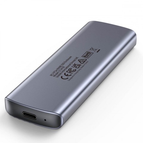 Unitek Obudowa Dysku M.2 NVMe USB-C 10Gbps aluminiowa
