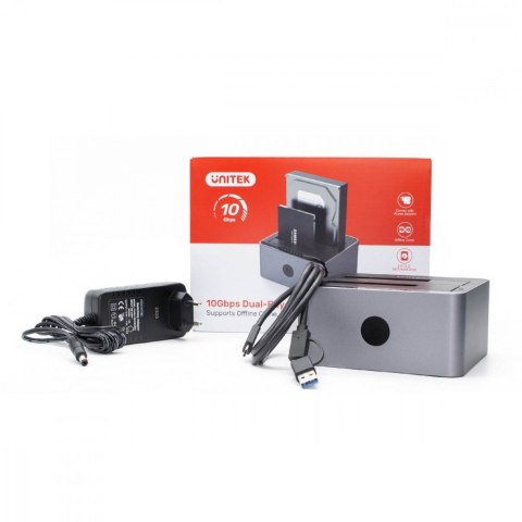 Stacja klonująca Unitek USB-C 10 Gbps szybka i kompatybilna