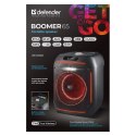 Głośnik Bluetooth Defender Boomer 65W czarny z LED i MP3