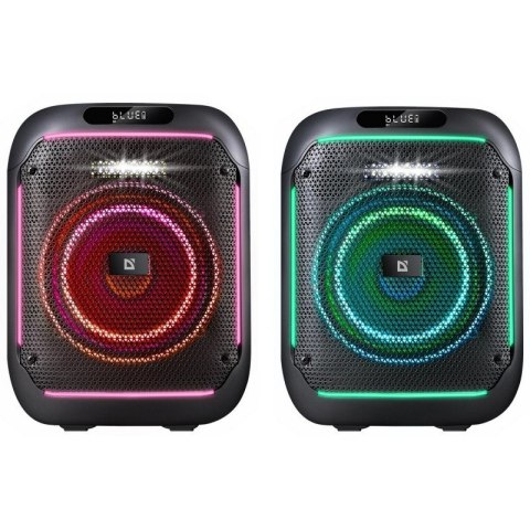 Głośnik Bluetooth Defender Boomer 65W czarny z LED i MP3