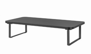 Gembird Stolik na monitor prostokątny czarny ergonomiczny 20kg