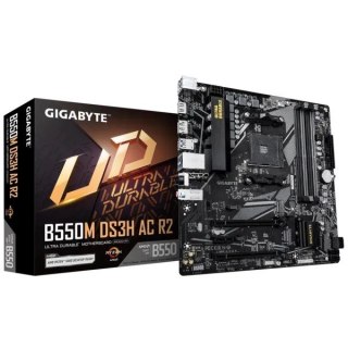 Płyta główna Gigabyte B550M DS3H AC R2 WiFi szybka microATX AM4 DDR4