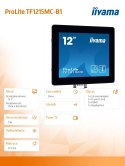 Monitor iiyama ProLite TF1215MC-B1 12.1 IPS dotykowy IP65 10 pkt HDMI DP