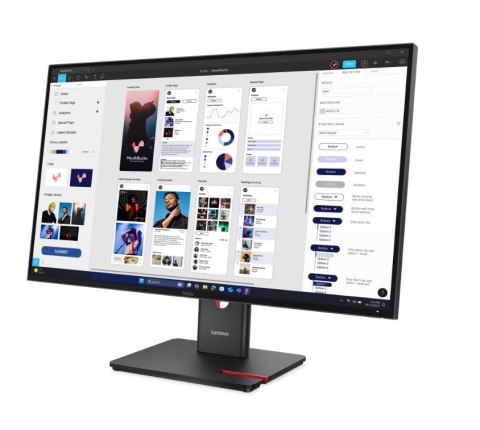 Monitor Lenovo ThinkVision T32UD-40 31.5 4K UHD IPS z kamerą USB-C pivot