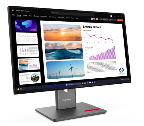 Monitor Lenovo ThinkVision P24q 40 23.8 cala QHD IPS LED 120 Hz USB C pivot
