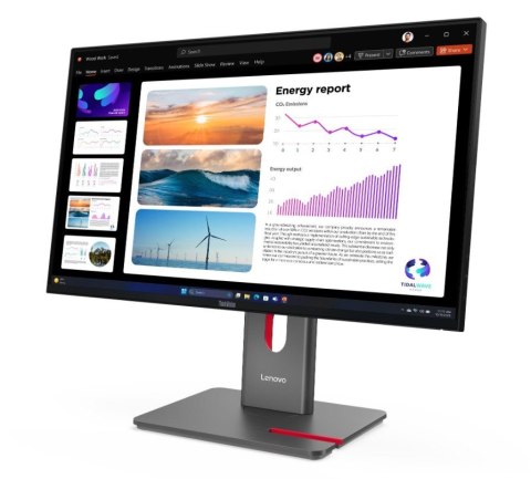 Monitor Lenovo ThinkVision P24q 40 23.8 cala QHD IPS LED 120 Hz USB C pivot
