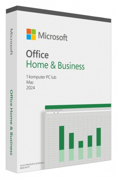 Microsoft Office Home and Business 2024 Win Mac angielski klucz cyfrowy