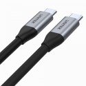 Kabel Unitek 2m USB-C do USB-C 100W 4K 5Gbps szybki aluminiowy