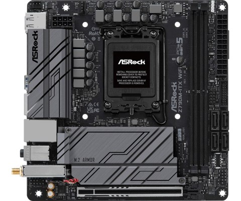 Płyta główna ASRock Z790M-ITX WiFi 6E LGA1700 DDR5 mini ITX PCIe 5.0 M.2
