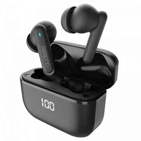 Słuchawki Audeeo TWS Aeropods ANC Bluetooth sportowe czarne