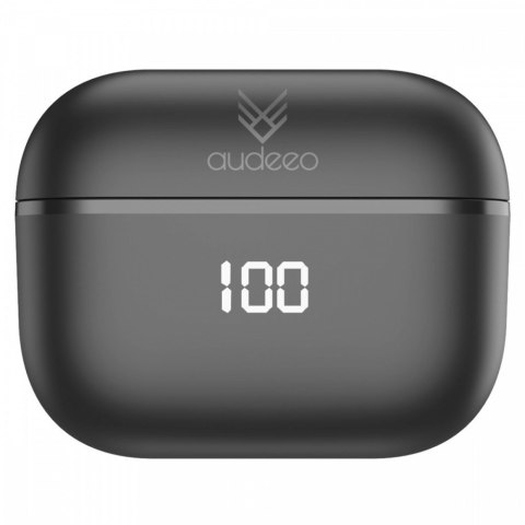 Słuchawki Audeeo TWS Aeropods ANC Bluetooth sportowe czarne