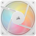 Wentylator Corsair RS120-R 3-pak ARGB biały stylowy i cichy