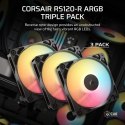 Corsair RS120-R ARGB 120mm wentylator 3 szt. zestaw RGB cichy