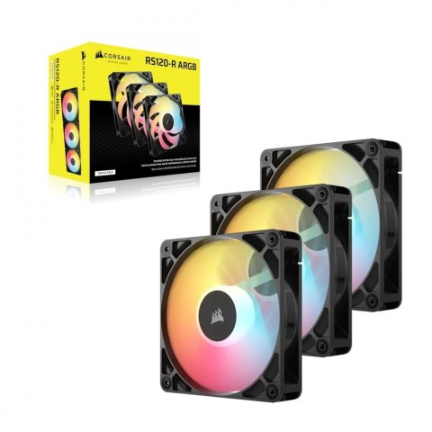 Corsair RS120-R ARGB 120mm wentylator 3 szt. zestaw RGB cichy