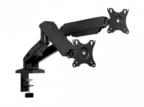 Uchwyt biurkowy IcyBox IB-MS204-T na 2 monitory do 32 cali
