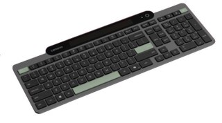 Klawiatura Lenovo Self-Charging Bluetooth czarna solarna bezprzewodowa