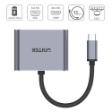 Unitek Hub D1049A USB-C HDMI VGA USB-A PD 100W kompaktowy
