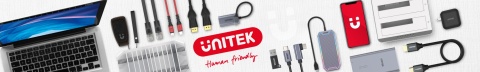 Unitek Hub N9+ USB-C HDMI 4K60 PD 100W 9w1 kompaktowy Gigabit czytnik kart