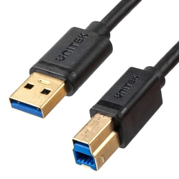 Unitek Kabel USB 3.0 do drukarki 2m 5 Gbps szybki