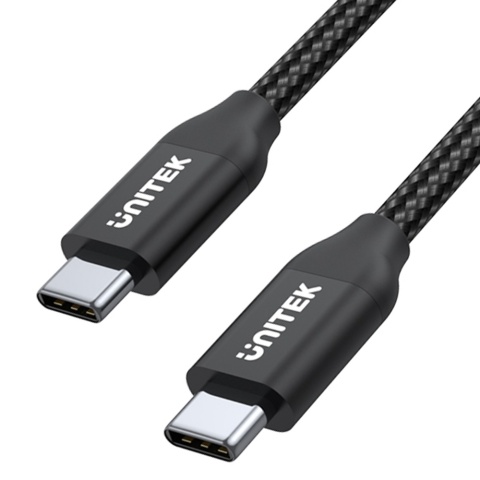 Unitek Mobile przewód USB C 2M PD 100W nylon szybkie ładowanie