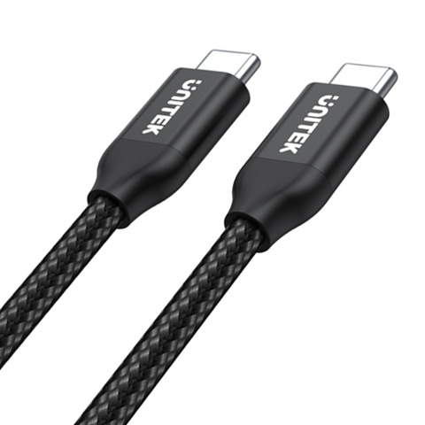 Unitek Mobile przewód USB C 2M PD 100W nylon szybkie ładowanie