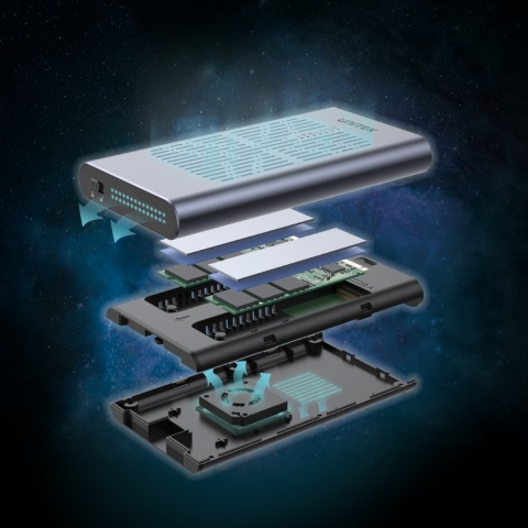 Unitek Stacja klonująca 2x M.2 NVMe 20 Gbps wydajna