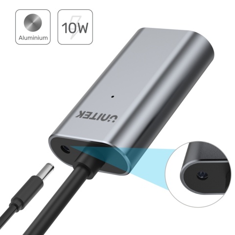 Unitek U304A przedłużacz USB C na USB A 5m wydajny wzmacniacz sygnału