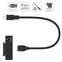Unitek Y-1039 mostek USB 3.0 SATA III 2.5/3.5 szybki adapter z zasilaczem