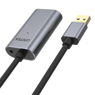 Unitek Y-271 wzmacniacz sygnału USB 2.0 5m aktywny premium aluminiowy LTE