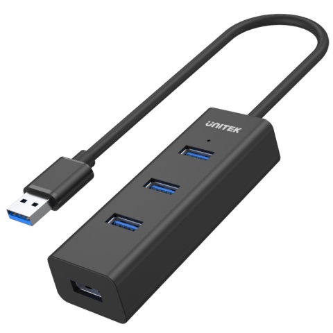 Unitek Y-3089 Hub USB 3.0 4 porty aktywny zasilany