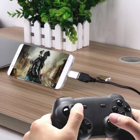 Unitek Y-A025CGY Adapter USB C do USB 3.1 5Gbps aluminiowy OTG