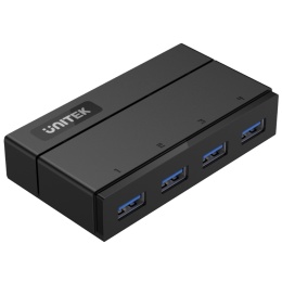 Unitek Y-HB03001 Hub 4x USB3.0 szybkie ładowanie BC1.2 kompaktowy
